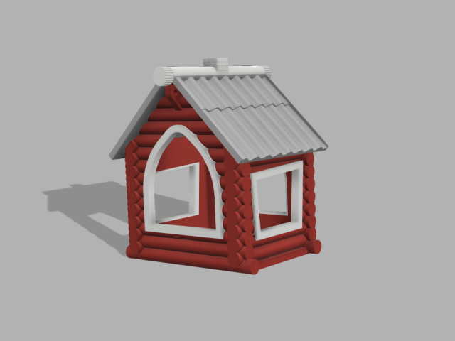 Кормушка для птиц Изба