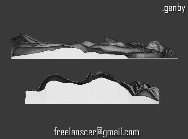 Барельеф: Портрет девушки Барельеф: Портрет девушки