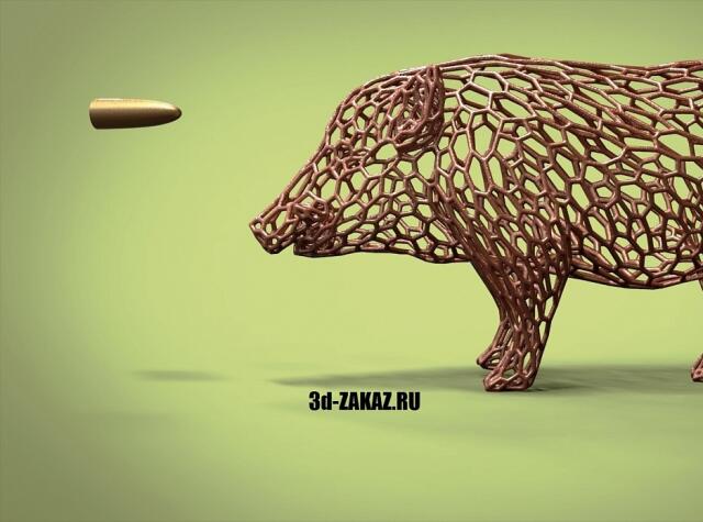 На подлёте - кабан