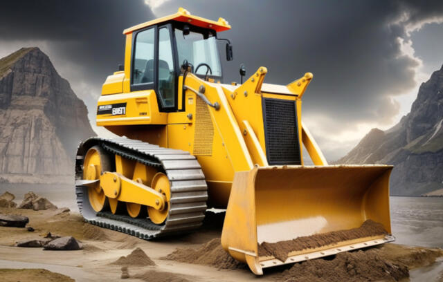 3D-модель "Бульдозер"