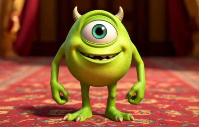 3D-модель "Майк Вазовски - Корпорация монстров"