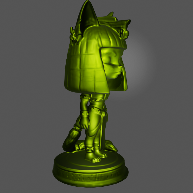 3D-модель "Египетская богиня"