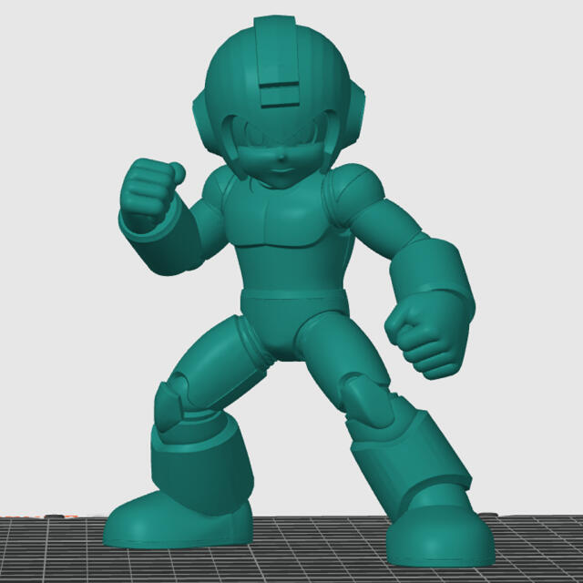 3D-модель "Мегамен" 3D-модель "Мегамен"