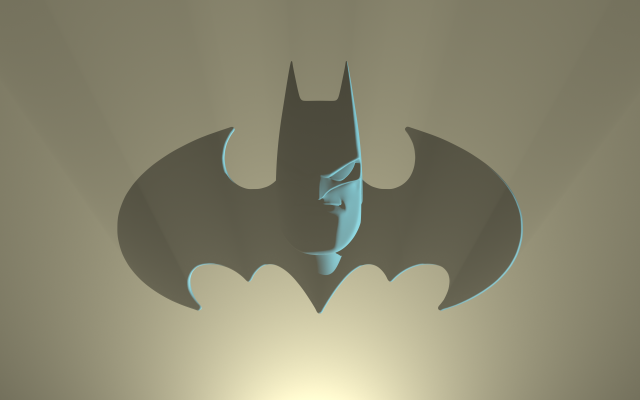 3D-модель "Голова (подставка-вешалка) Бэтмена"