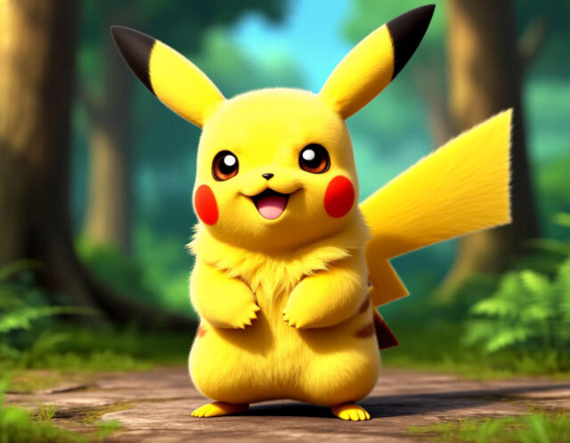 3D-модель "Покемон Пикачу"