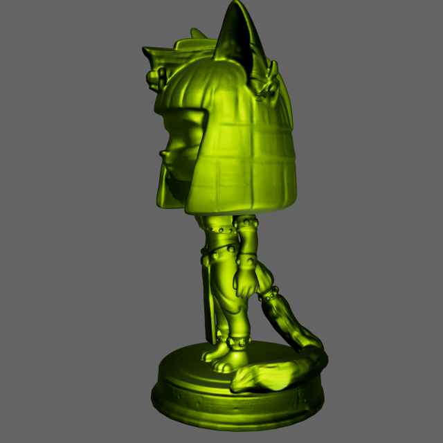 3D-модель "Египетская богиня"