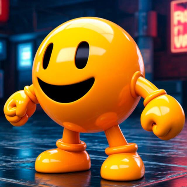 3D-модель "Милый Пакман"