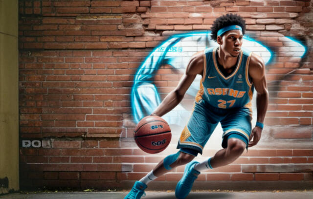 3D-модель "Баскетболист"