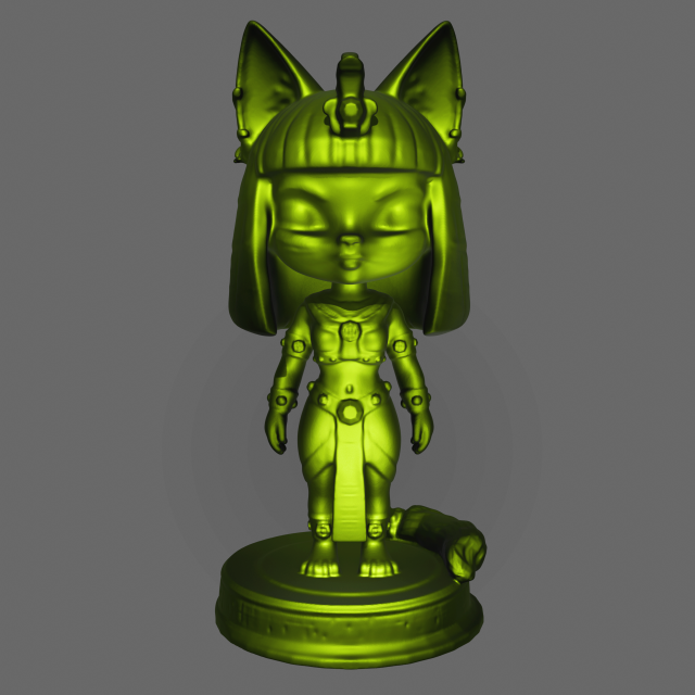 3D-модель "Египетская богиня"