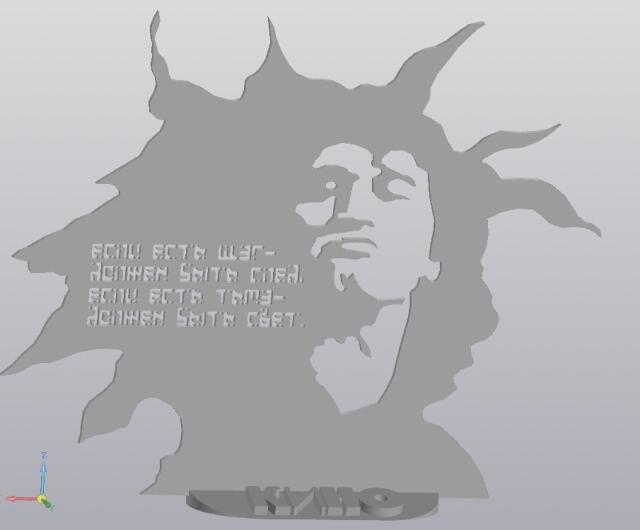 Картина Виктор Цой Картина Виктор Цой