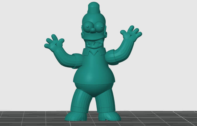 3D-модель "Гомер Симпсон"