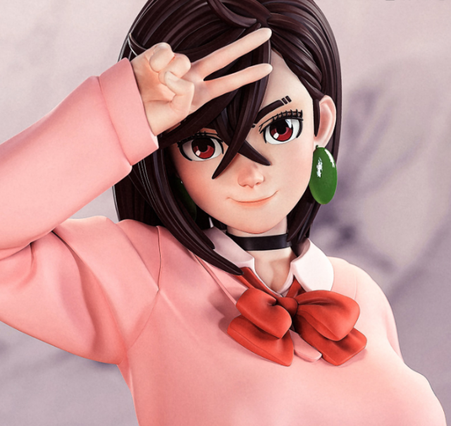 3D-модель "Momo Ayase +NSFW"