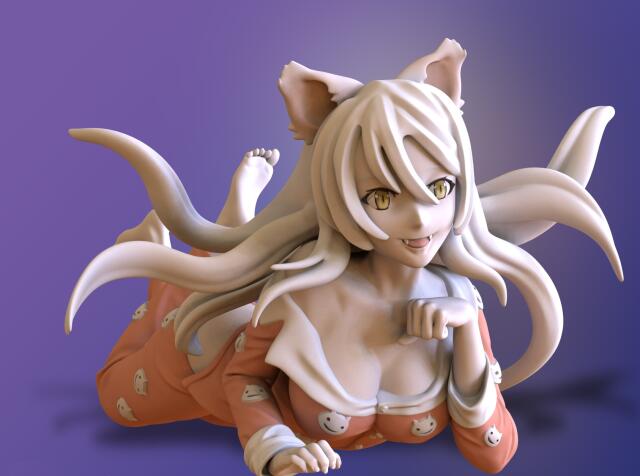 3D-модель "Цубаса Ханэкава" 3D-модель "Цубаса Ханэкава"