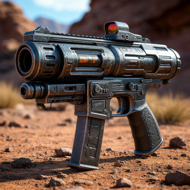 3D-модель "Плазменный Бластер"