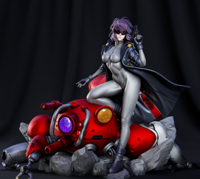 3D-модель "Motoko Kusanagi"
