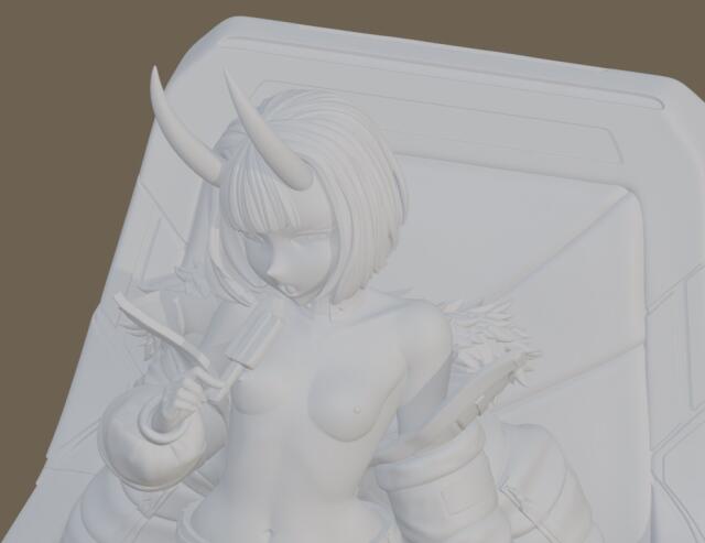 3D-модель "Shuten-Douji" 3D-модель "Shuten-Douji"