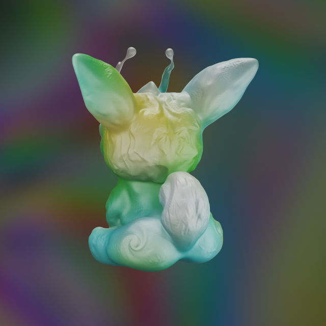 3D-модель "Зверюшка дракончик"