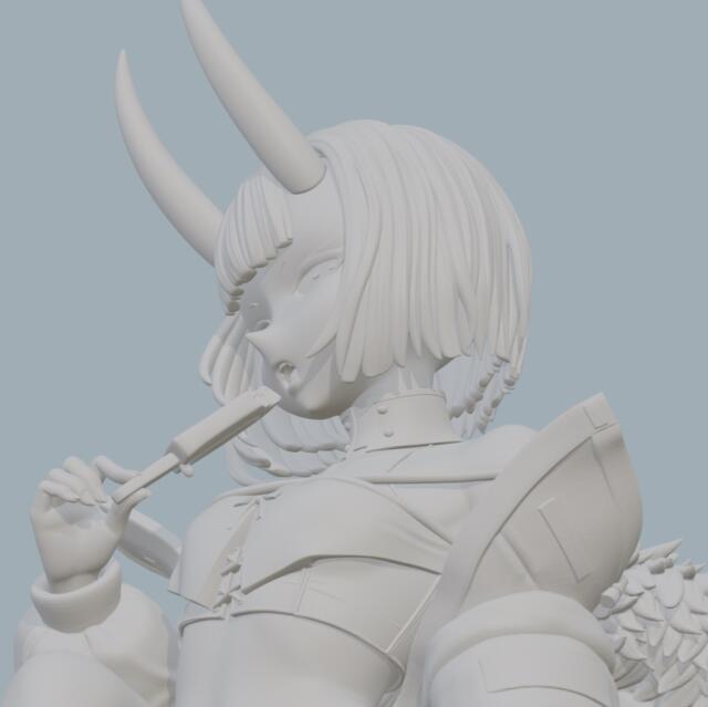 3D-модель "Shuten-Douji" 3D-модель "Shuten-Douji"