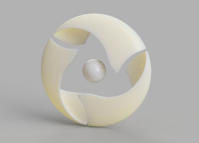 3D-логотип "Эмблема Росатом"