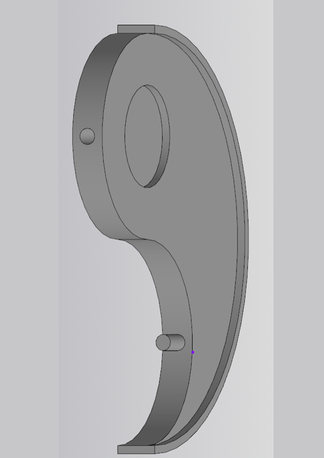 3D-Логотип "Инь-Янь из двух половинок" 3D-Логотип "Инь-Янь из двух половинок"