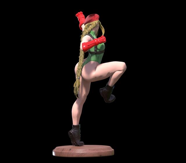 3D-модель "Cammy (Street Fighter)" 3D-модель "Cammy (Street Fighter)"