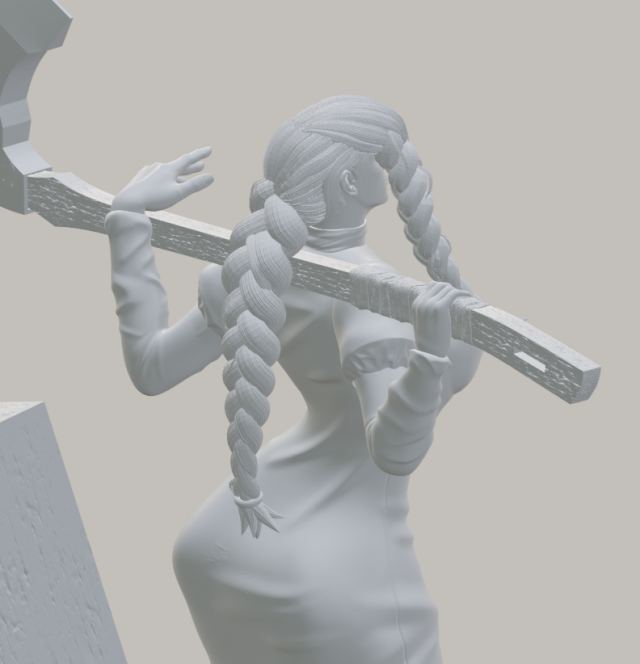 3D-модель "Mei Mei" 3D-модель "Mei Mei"