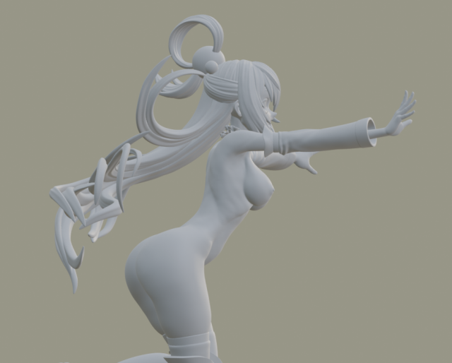 3D-модель "Aqua +NSFW"