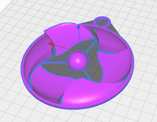 3D-Игрушка "Ёлочная игрушка РосАтом"