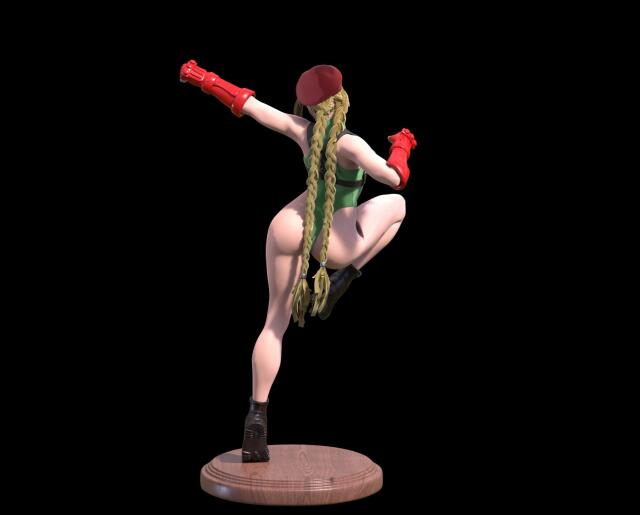 3D-модель "Cammy (Street Fighter)" 3D-модель "Cammy (Street Fighter)"