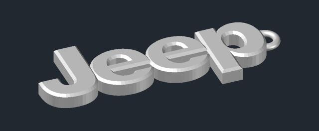 3D-Логотип "Jeep"