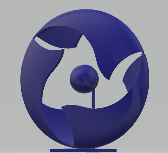 3D-логотип "Эмблема Росатом"