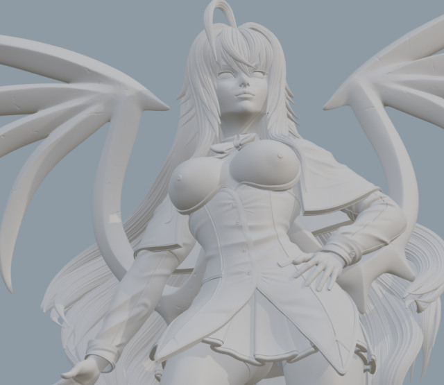 3D-модель "Rias Gremory"