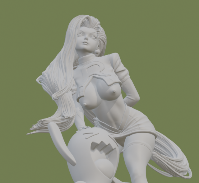 3D-модель "Musashi +NSFW" 3D-модель "Musashi +NSFW"