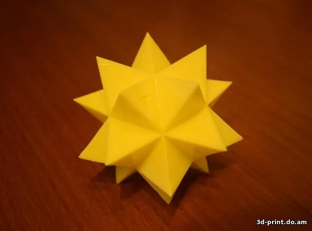 3D-модель "Большой звёздчатый додекаэдр"