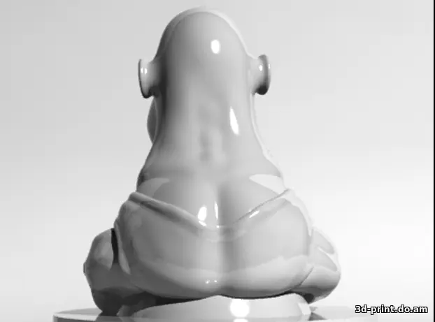 3D-модель "Бюст Настоящий рукожоп"