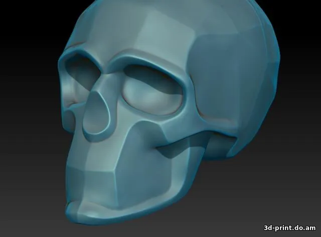 3D-модель "Череп Bammes" 3D-модель "Череп Bammes"