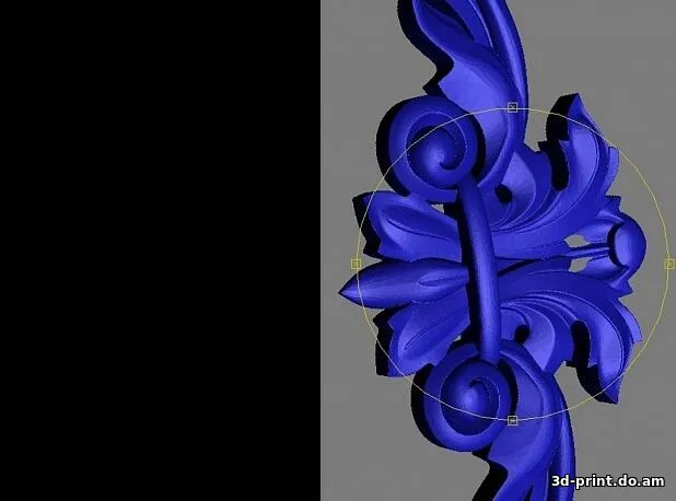 3D-модель "Накладка декоративная НОМЕР 36"