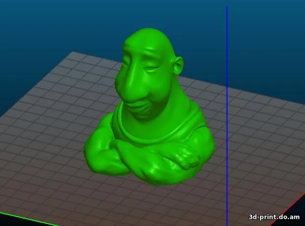 3D-модель "Бюст Рукожоп"