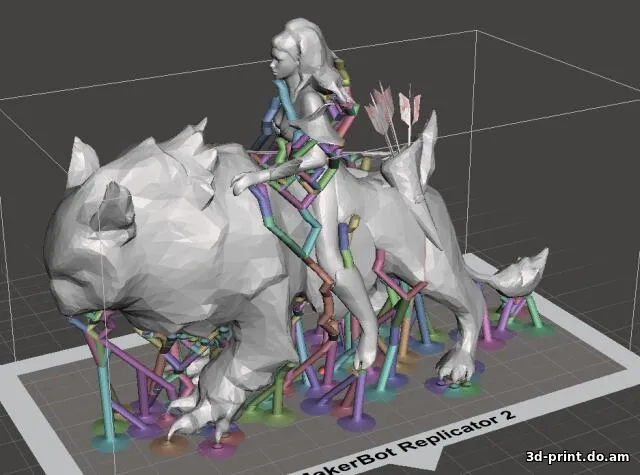 3D-модель "Mirana" из Dota 2
