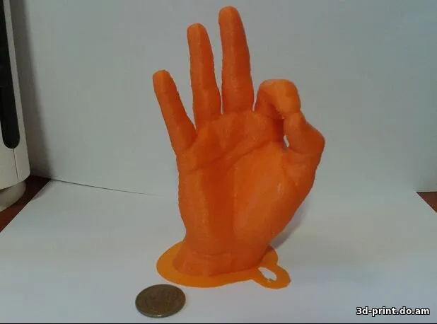 3D-модель "Рука Okey"