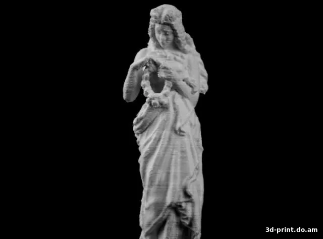 3D-модель "Весна во Дворце изящных искусств в Лилле, Франция"