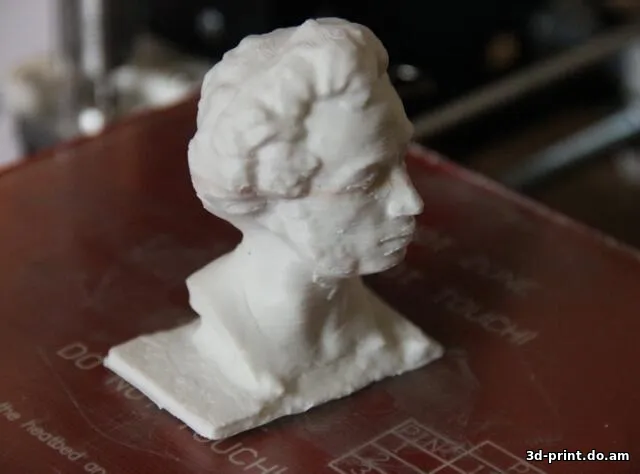 3D-модель "Бюст Пушкин А.С."