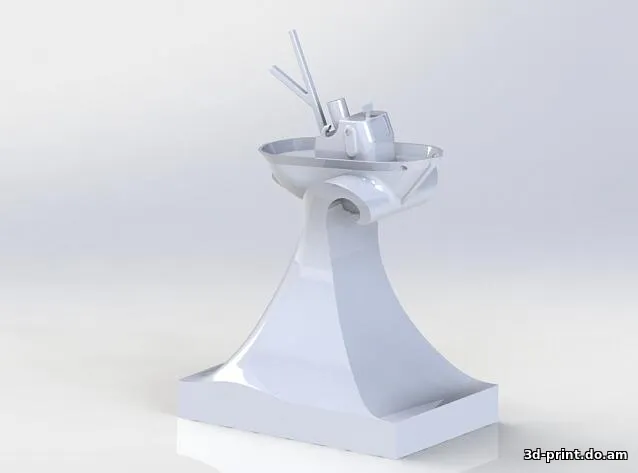 3D-модель "Девятый вал"