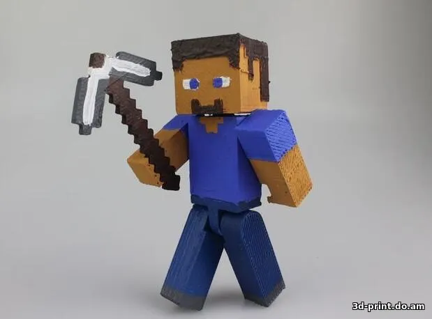 3D-модель "Steve" from Minecraft