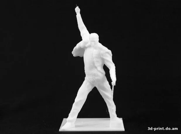 3D-модель "Фредди Меркури , Швейцария"