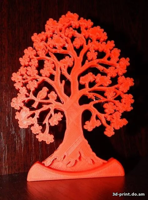 3D-модель "Дерево на подставке"