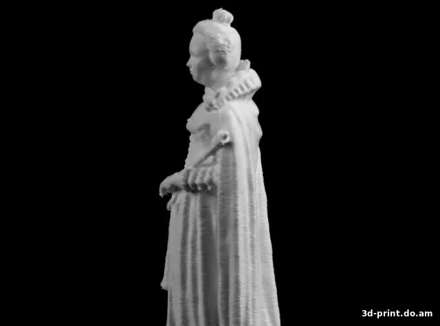 3D-модель "Мария Медичи в Люксембургском саду, Париж"