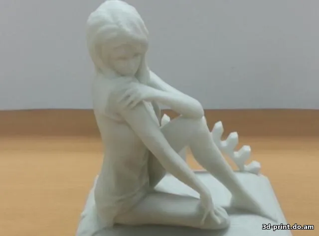 3D-модель "Девушка с шестерней (LittleRP)"