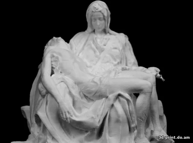 3D-модель "Пьета в соборе Святого Петра, Ватикан"
