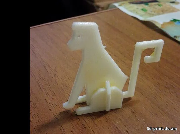3D-модель "Простая обезьянка"